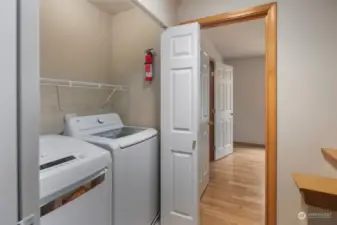 Laundry appliances are newer, and have you covered upstairs.