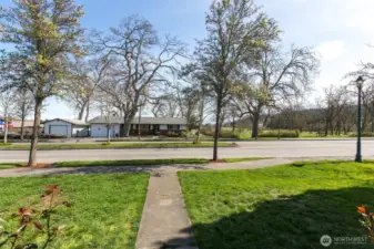 Entrance from Sequim Ave.