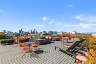 Roof top deck