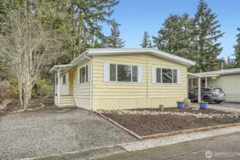 More parking to the opposite left of the home