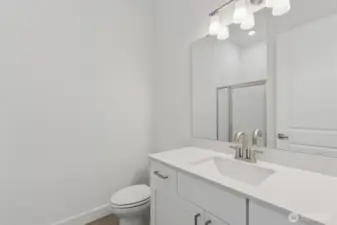 Down stairs 3/4 bathroom
