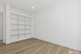 Built-in Bookcase in the Study