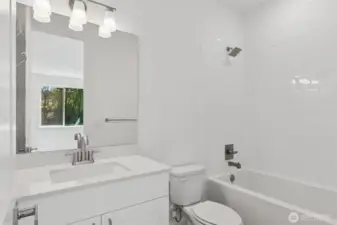 Attached bathroom