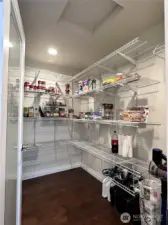 Large pantry room.