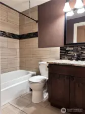 Main full bath.