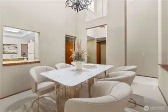 Formal dining room