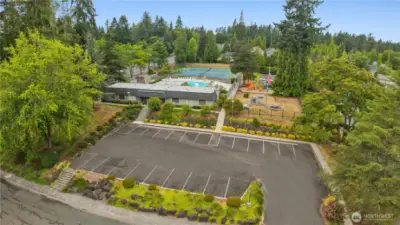 Guest parking at the clubhouse only 3 houses away from this home, making visitor parking very convenient.