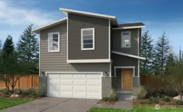 Elevation D not of actual home
