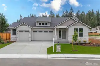 For marketing purposes. Not actual home.