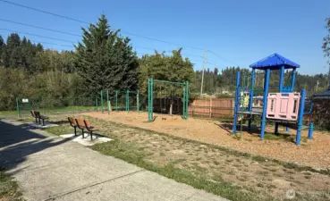 Another view of park,    There are also two other park areas a long block to the west