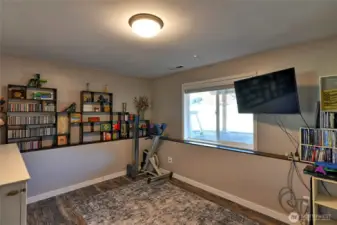 Downstairs Bed / Workout...