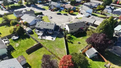 Huge Fully Fenced Backyard...