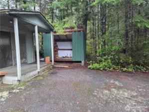 Wood shed