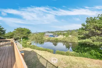 Ducks, deer, bald eagles and more can be spied from the upper deck.