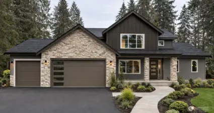 Plans and elevations are artist's renderings only and may not accurately represent the actual condition of a home as constructed.  May contain options or furnishings which are not standard.