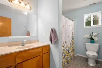 Hall bath in 2nd residence