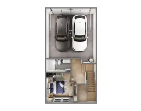 Lower floor - Façade, Ext Colors, Interior Photos & Floor Plans for illustrative purposes only. Actual Facade, Ext Colors, Interiors & Floor Plans may differ.)