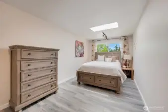 Main floor primary bedroom.