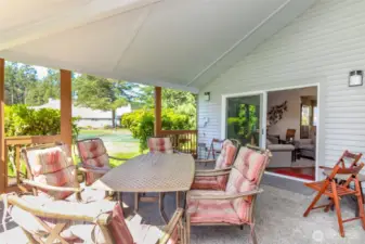 Clubhouse patio