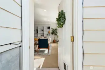 lower level private entry