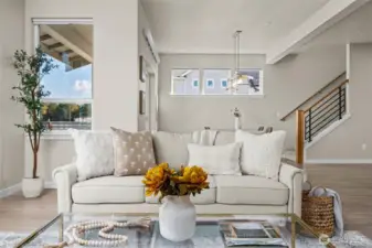 Open floor plan