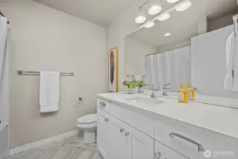 Full Bathroom on upper level