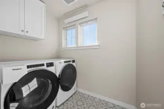Laundry Room. New Washer/Dryer