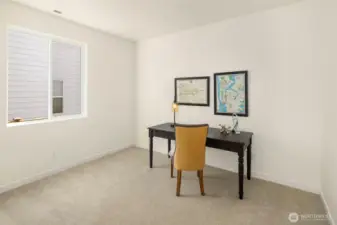 Main level Den or 5th bedroom depending on your needs