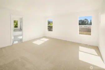 Spacious Primary Bedroom Suite