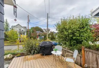 Back deck