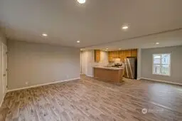 Living Room looking at kitchen counter