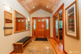 Main Entry - Granite Slab Inlay