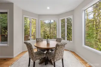 Eating space with incrediable views