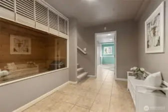 Welcome to the basement with indoor access