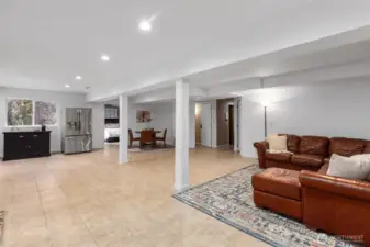 Basement space is HUGE