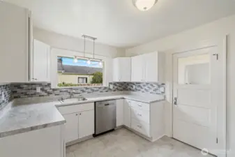 New kitchen appliances.