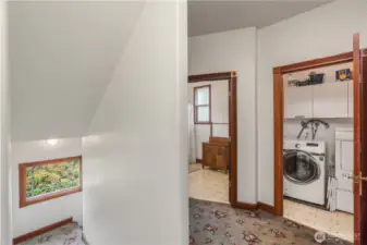 2nd story bath and laundry