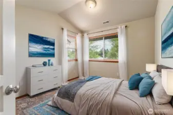 Virtual Staging of Bedroom 2