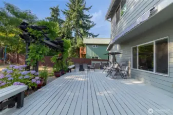 Another view of the deck