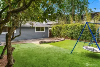 Fully Fenced Backyard