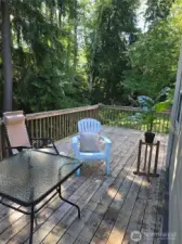 Backyard Wooden Deck