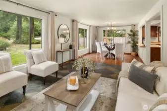 Open floor plan