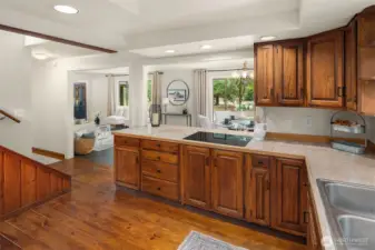 Open to Dining Room