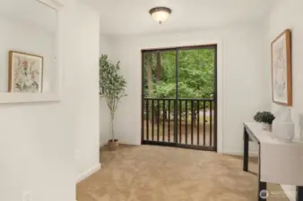 Primary bedroom "Juliet Balcony"