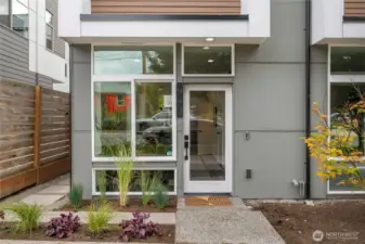 Space to garden out front and back