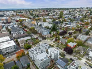 Great location for getting anywhere, being on the East side of Ballard
