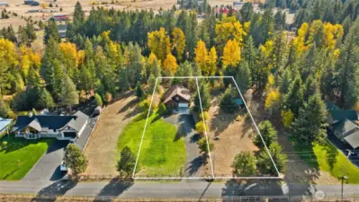 property lines for reference only