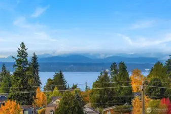 Sound, Mountain and Territorial Views