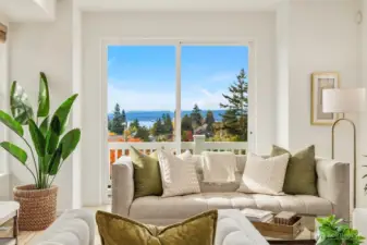 Living Room with View