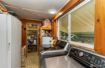 Alternate View of the Laundry~Pantry~Utility Room~Stand up Freezer does not Convey